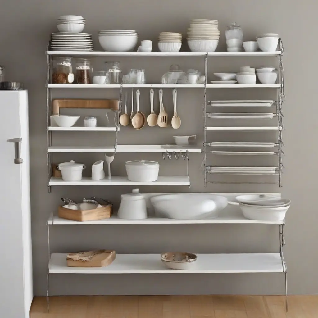 Stylish Kitchen Organization: The Benefits of Wall Mounted Racks