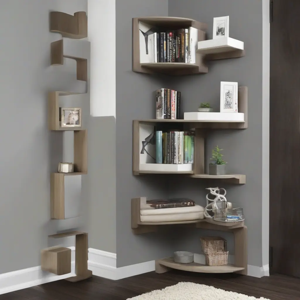 10 Modern Corner Shelf Ideas for Contemporary Home Decor