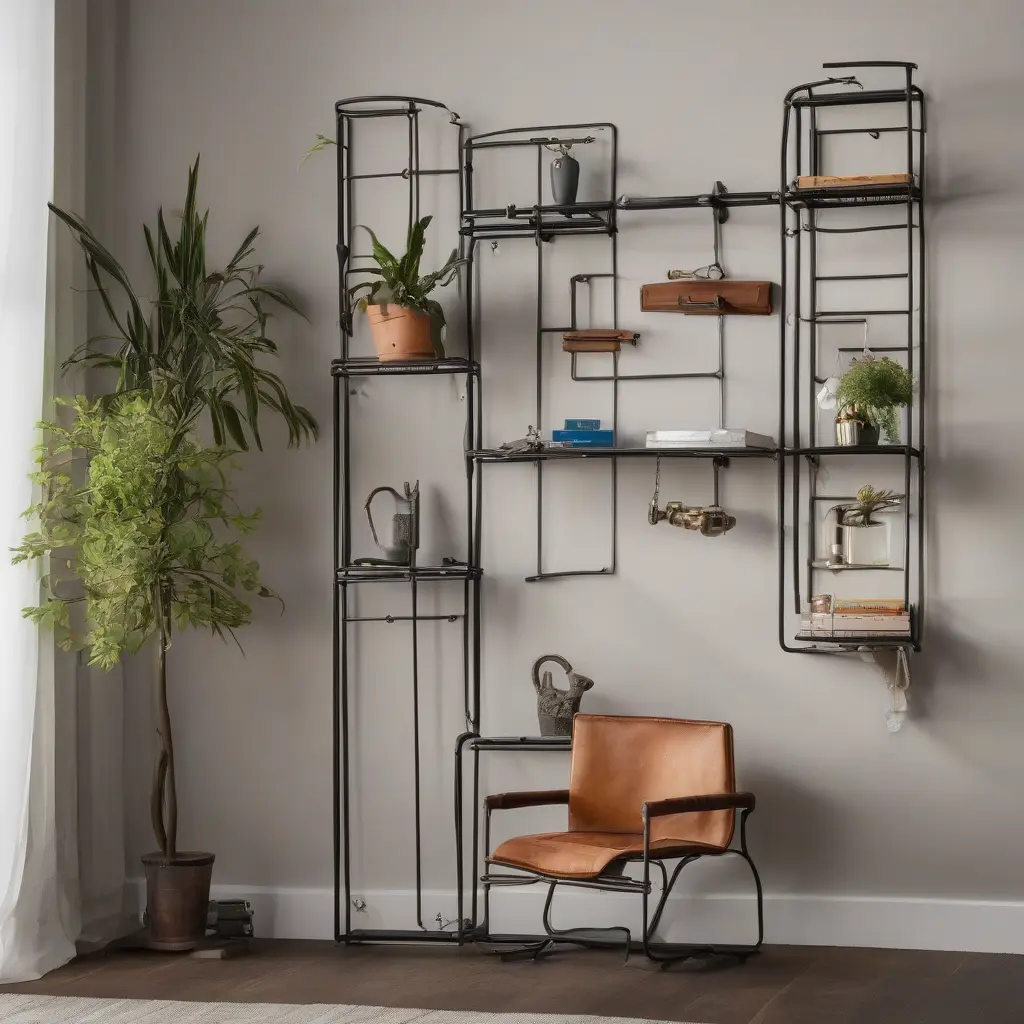 Incorporating Wall Mounted Racks into Your Home Decor: A Visual Guide