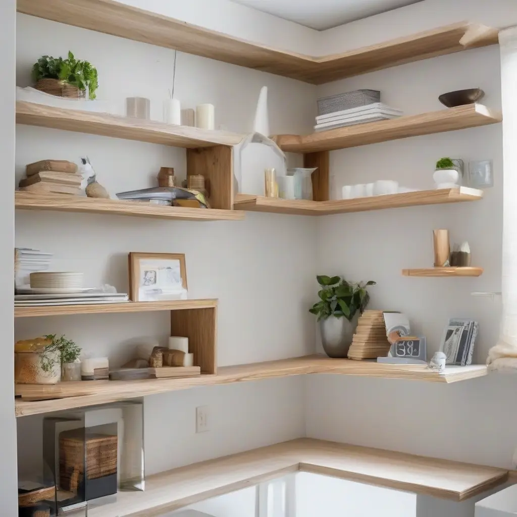Pros and Cons of Floating Corner Shelves vs. Traditional Shelving