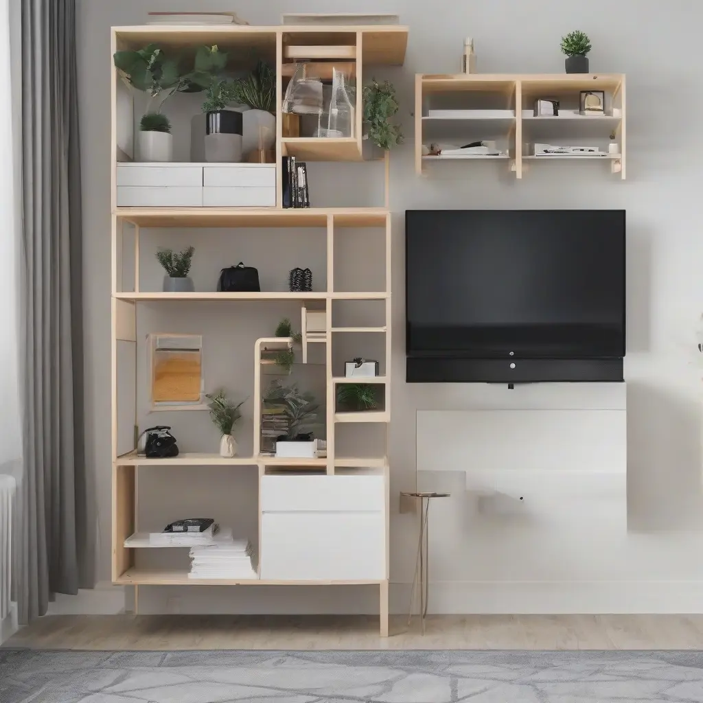 Maximizing Storage in Apartments with Wall Mounted Racks
