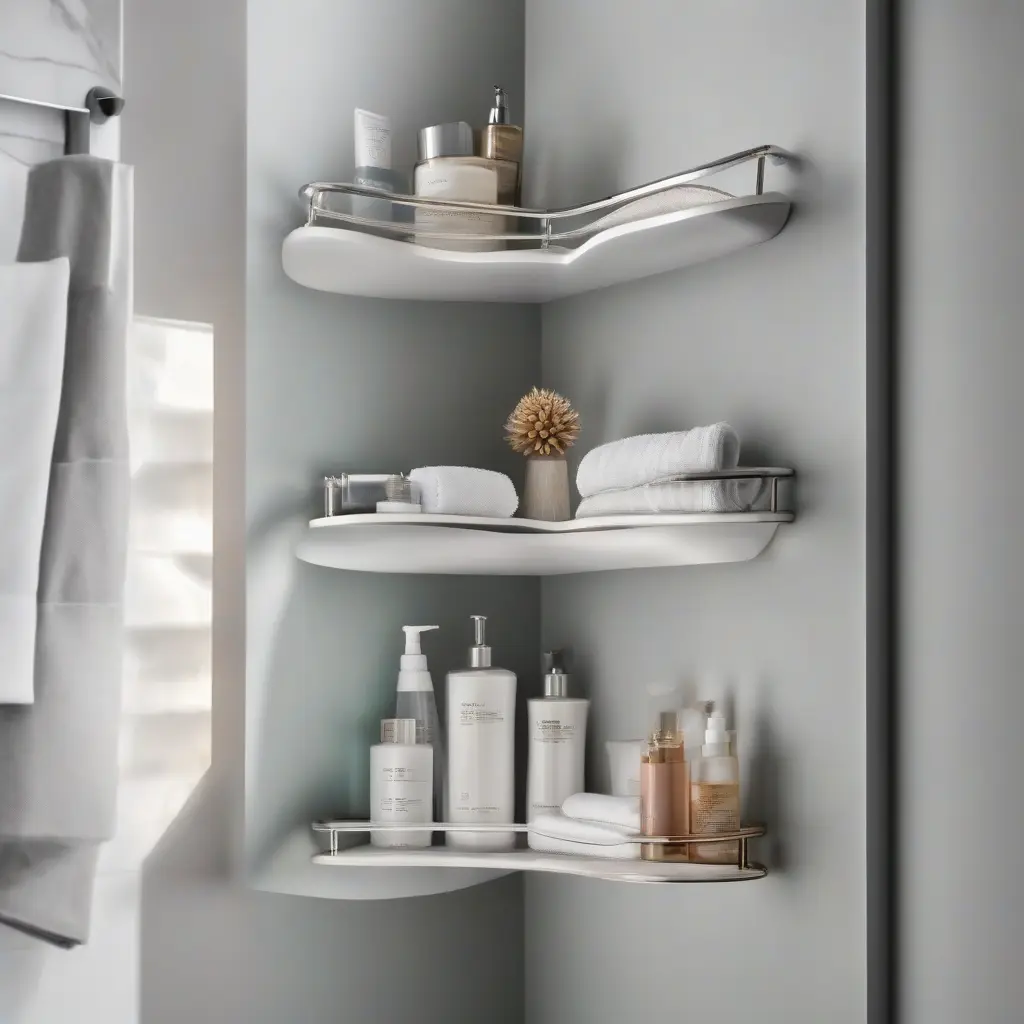 Choosing the Right Material for Bathroom Corner Shelves: A Comprehensive Guide