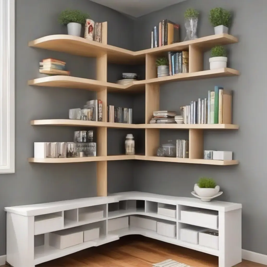 Innovative Corner Shelf Designs to Maximize Unused Spaces in Your Home