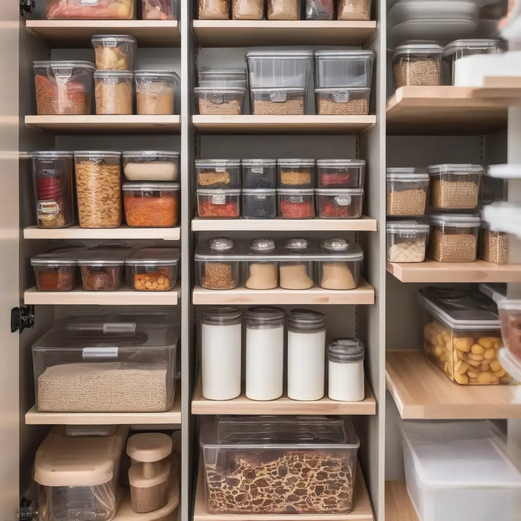 Maximize Pantry Space: Using Clear Storage Holders for Visibility and Access