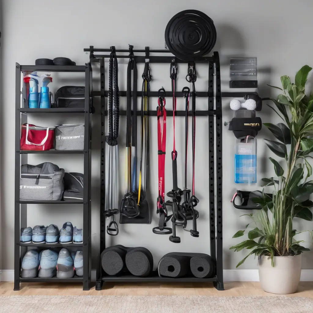Exploring Multi-Use Storage Holders for Home Gym Equipment Organization