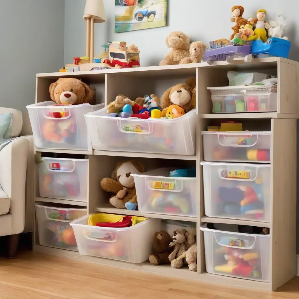 Selecting Child-Safe Storage Holders for Toy Organization