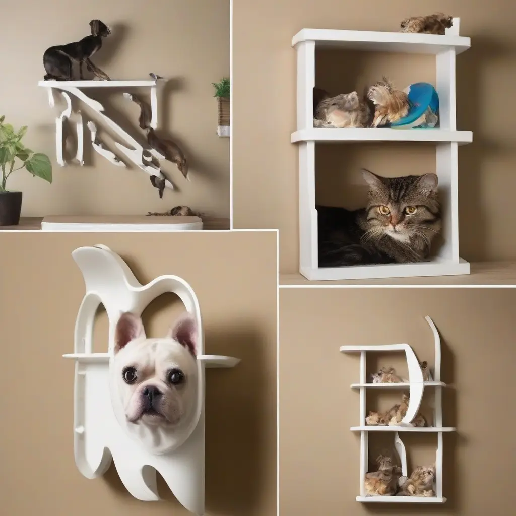 Unique Wall Mounted Racks for Pets: Creative Storage Solutions for Pet Owners