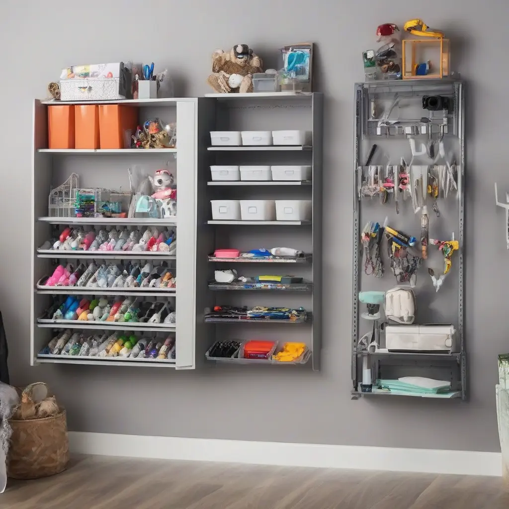 Maximizing Space: How to Use Wall Mounted Racks in Your Hobby Room for Optimal Organization