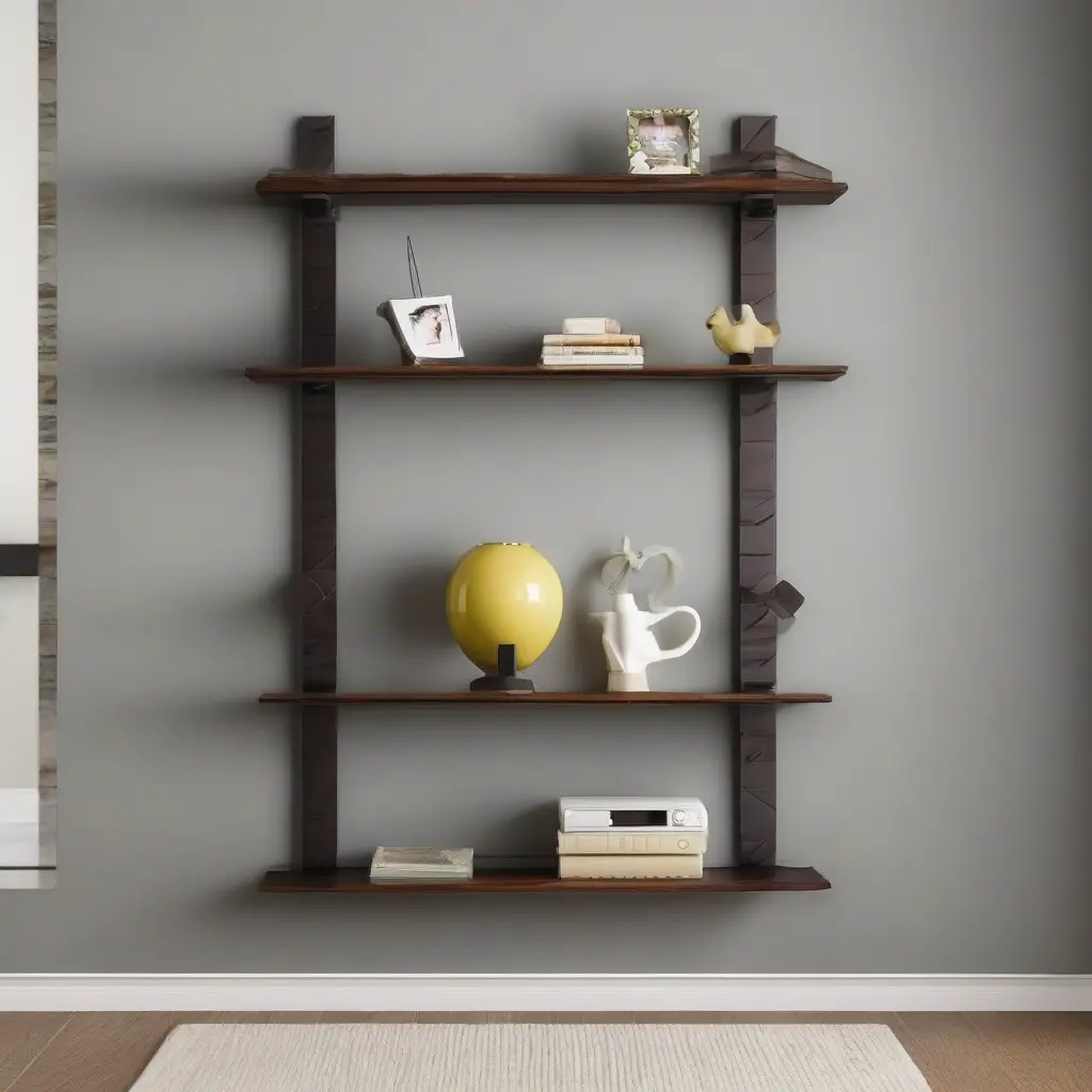 Decorative Wall Mounted Racks: Blending Utility with Aesthetics